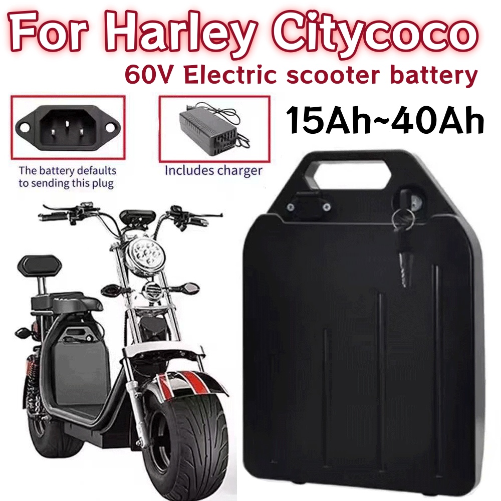 60V 50Ah Electric Scooter Battery - Bateria de lítio 18650 à prova