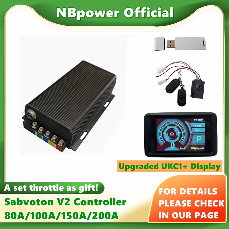72V 100A Sabvoton Controller - Sabvoton (MQCON) V2 72V 80A 100A