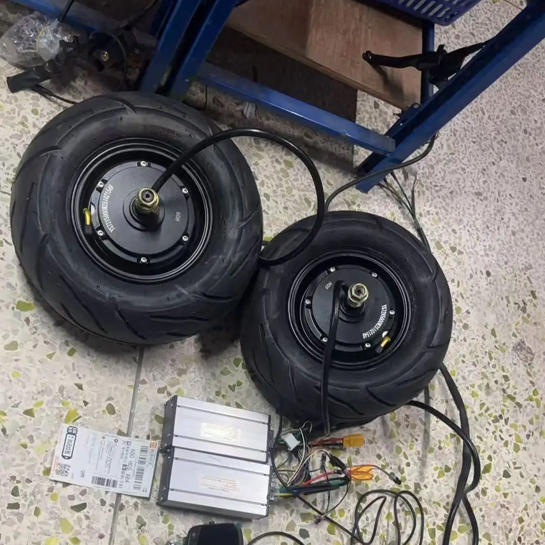 13 Inch 72V 5000W Brushless Motor - 4000w 5000w 6000w 60 ímã de