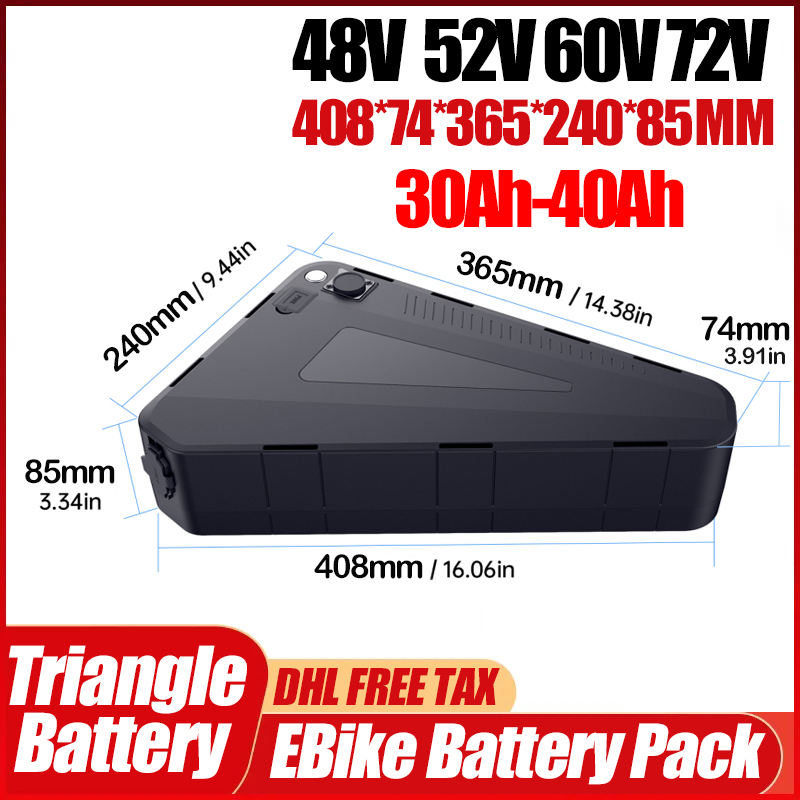 Bicicleta Elétrica 60v 72v 300 - 72V 50Ah 21700 Lithium Battery avaliação e preço