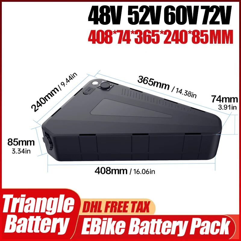 Bateria de lítio 21700 para bi - 72V 50Ah 21700 Lithium Battery avaliação e preço
