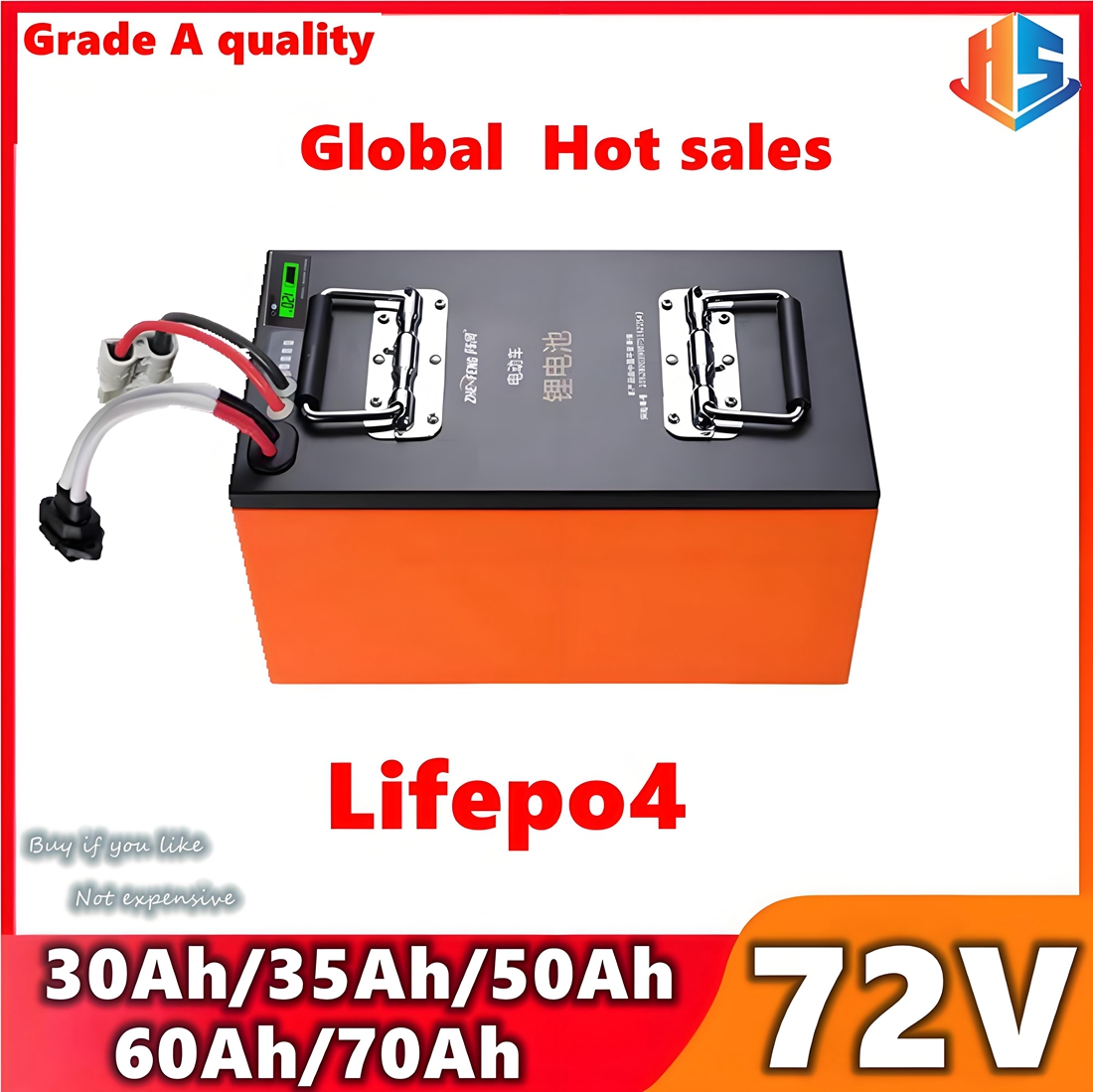 Bateria Lifepo4 72V 50Ah 60AH  - 72V 40Ah Lifepo4 Battery Pack avaliação e preço