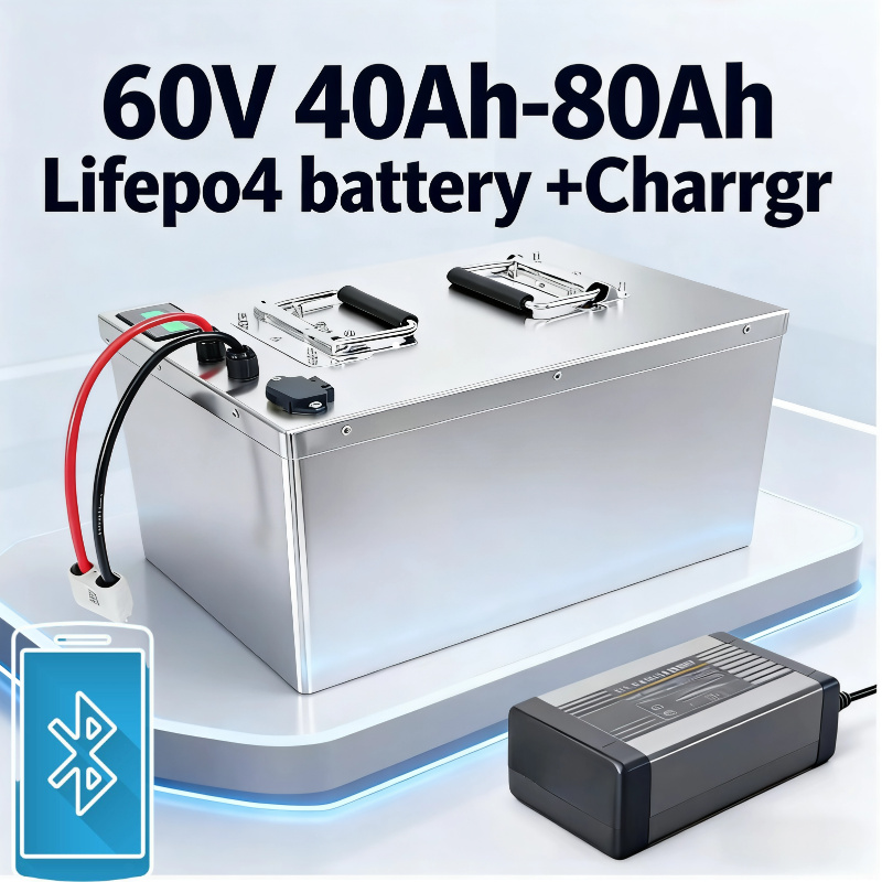 bateria 60V LiFePO4 40Ah 50Ah  - 60V 50Ah Electric Scooter Battery avaliação e preço