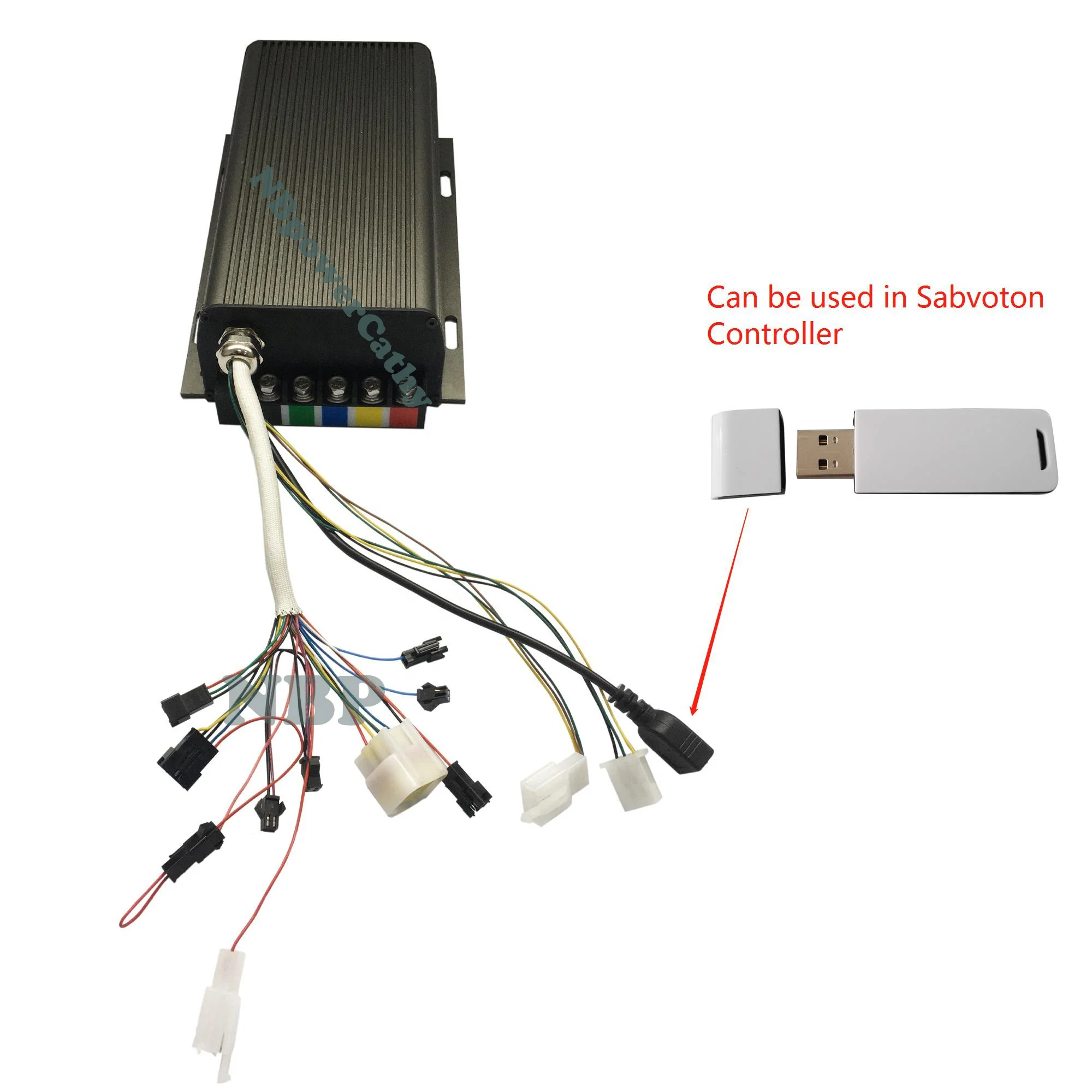 48v-72v 80a 100a 150a 200a kit - 72V 100A Sabvoton Controller avaliação e preço