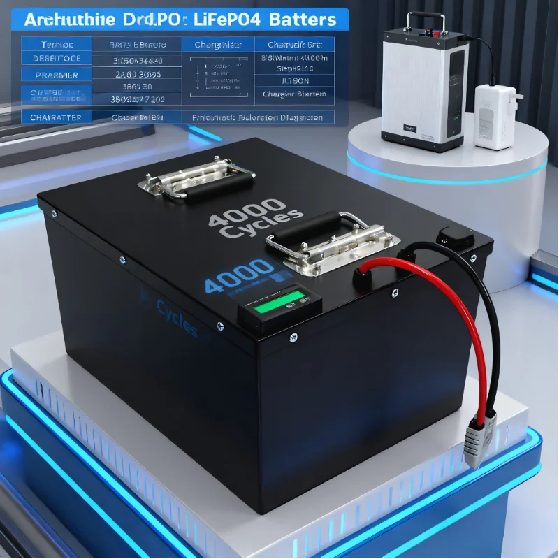 Bateria lifepo4 de 72v, 50ah-3 - 72V 40Ah Lifepo4 Battery Pack avaliação e preço