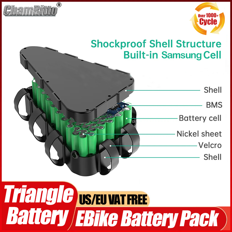 Bicicleta Elétrica 36v 48v 52v - 72V 50Ah 21700 Lithium Battery avaliação e preço