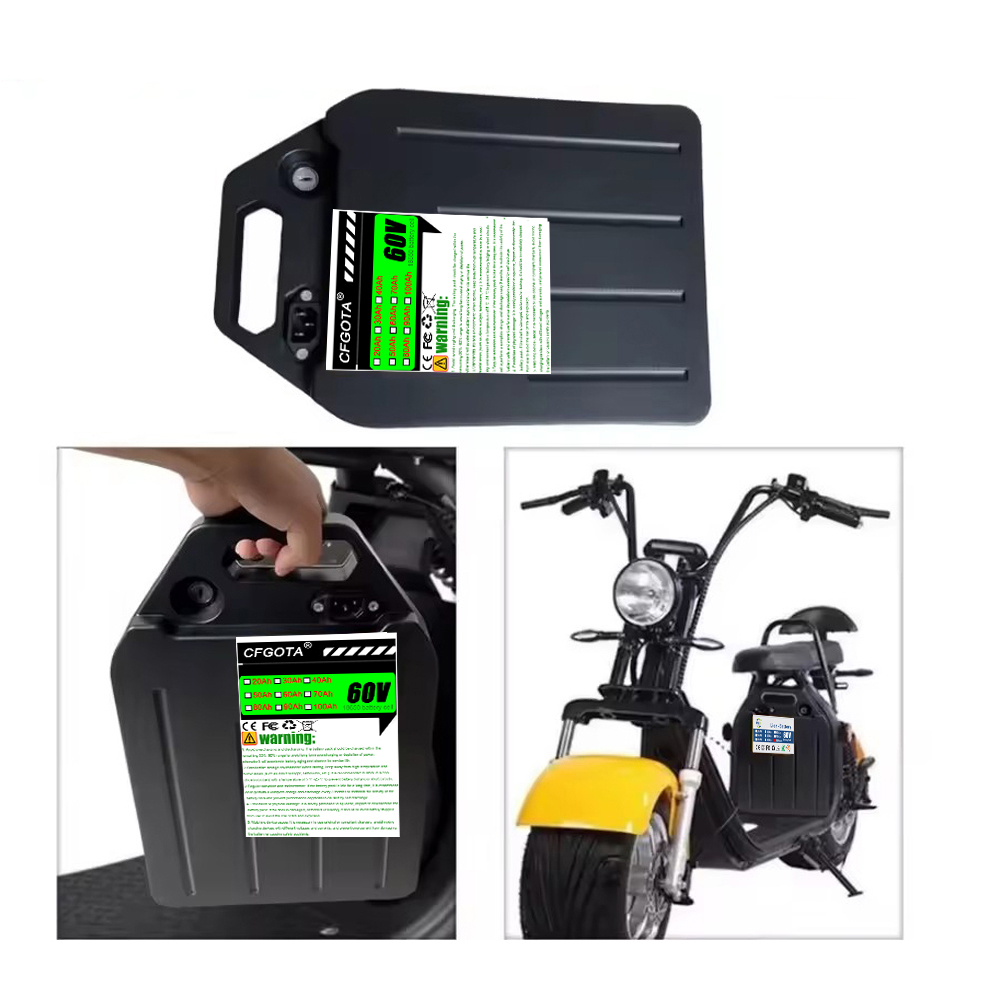 Bateria de lítio para veículo  - 60V 50Ah Electric Scooter Battery avaliação e preço