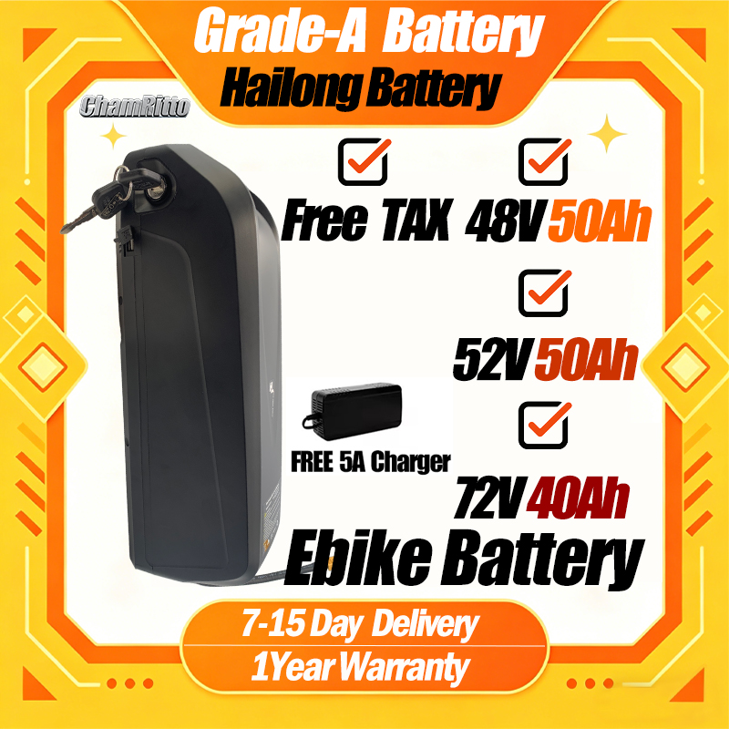 Bateria para Ebike 48V 50AH 52 - 60V 50Ah Electric Scooter Battery avaliação e preço