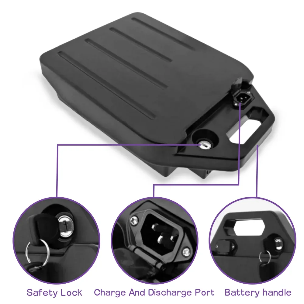 Bateria de lítio 18650 à prova - 60V 50Ah Electric Scooter Battery avaliação e preço