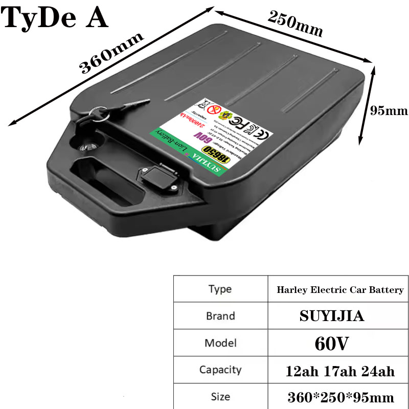 HarleyBatteryCitycocoElectricB - 60V 50Ah Electric Scooter Battery avaliação e preço