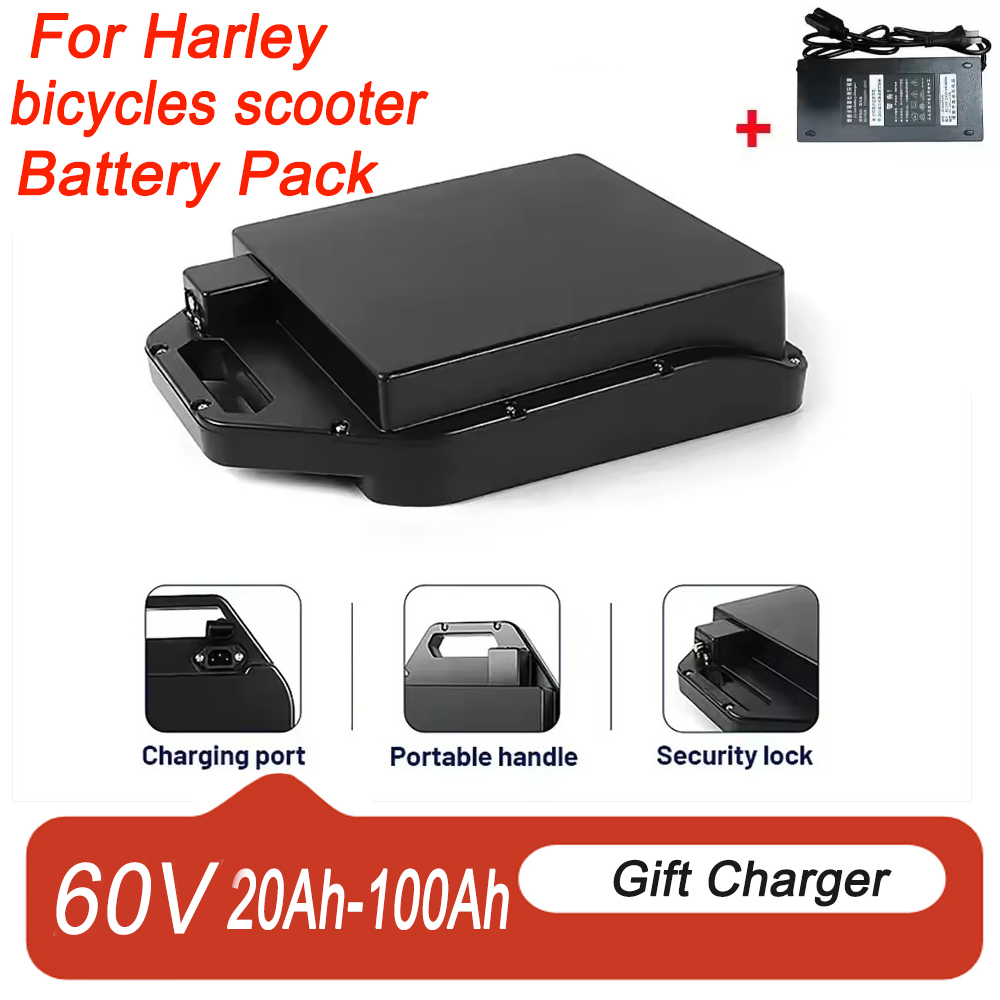 Bateria de lítio para veículo  - 60V 50Ah Electric Scooter Battery avaliação e preço